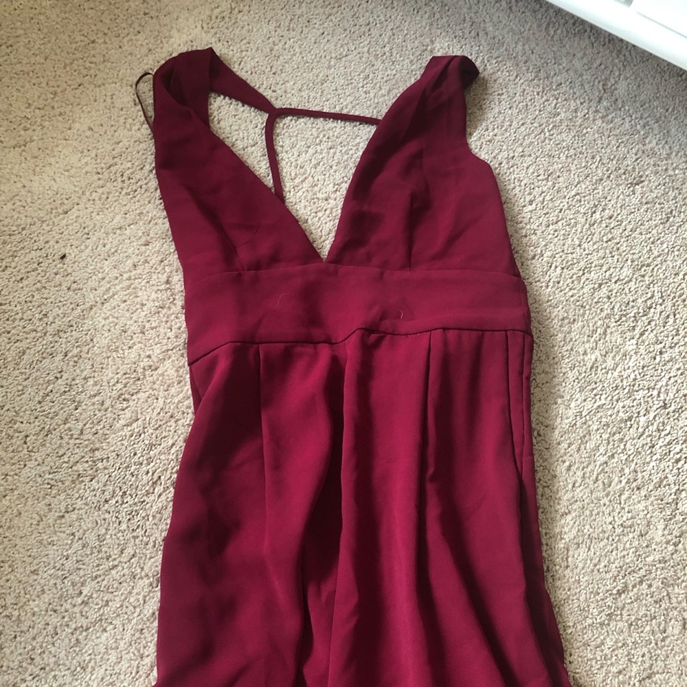 Red jumpsuit - Picture 3 of 5